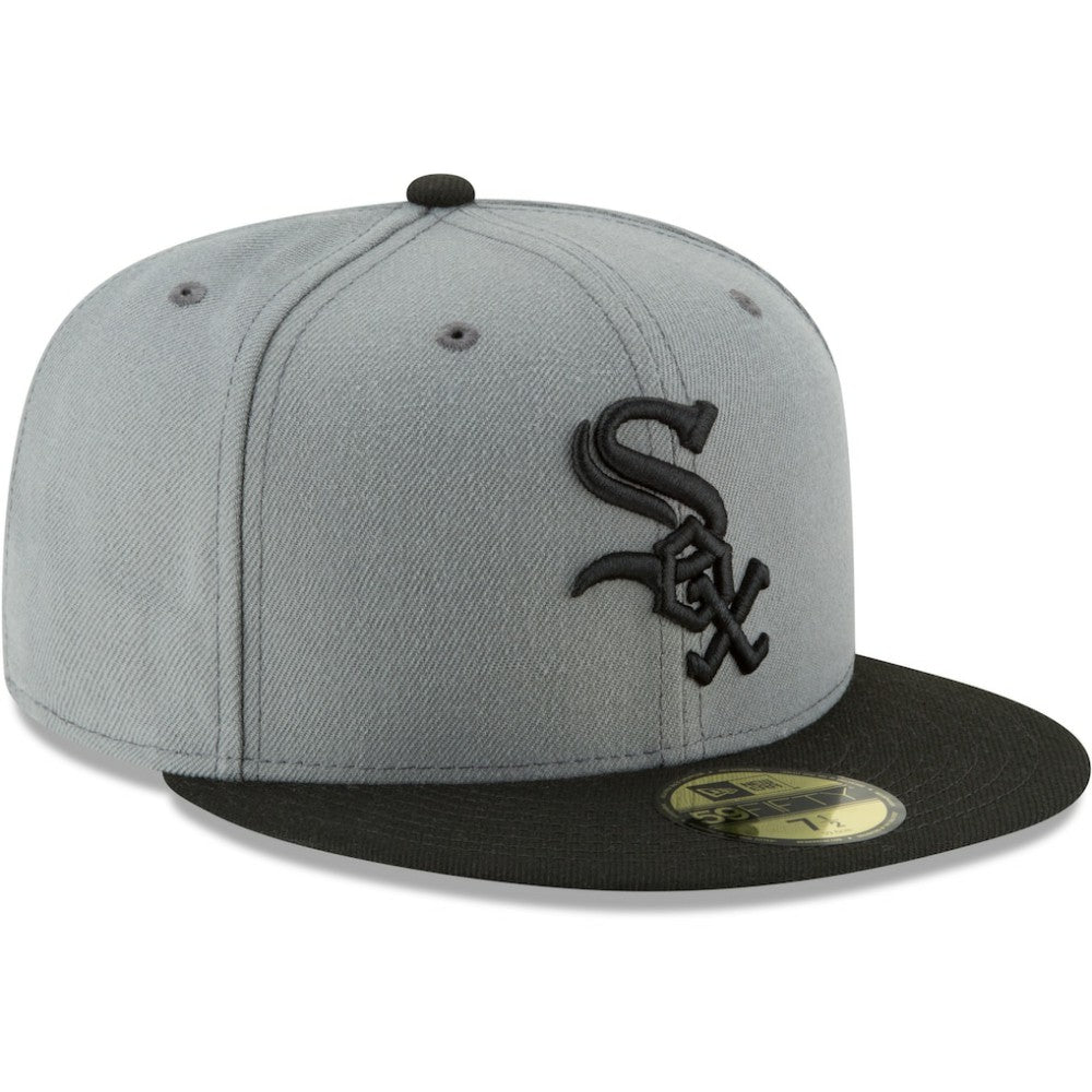 Gray/Black Chicago White Sox New Era Two-Tone 59FIFTY Fitted Hat
