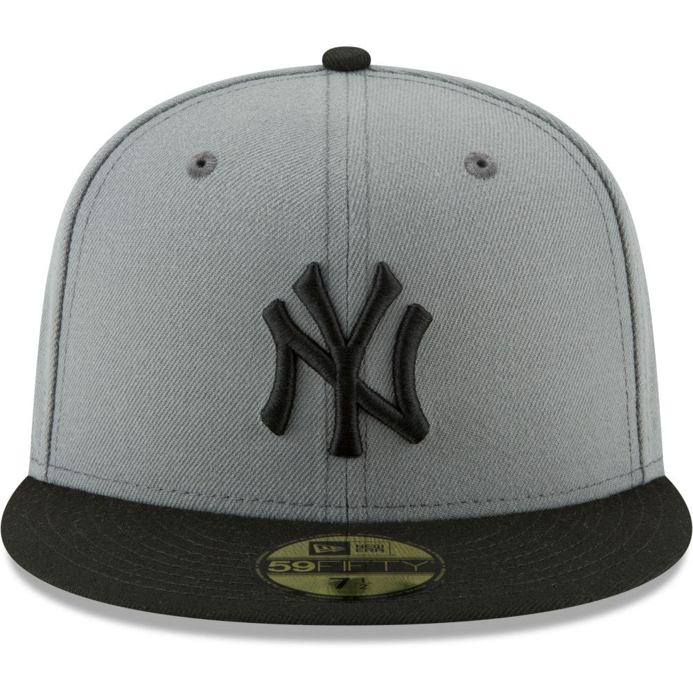 Gray/Black New York Yankees New Era Two-Tone 59FIFTY Fitted Hat