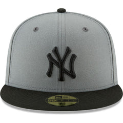 Gray/Black New York Yankees New Era Two-Tone 59FIFTY Fitted Hat