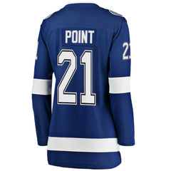 NHL Brayden Point Tampa Bay Lightning Fanatics Women's Breakaway Player Jersey