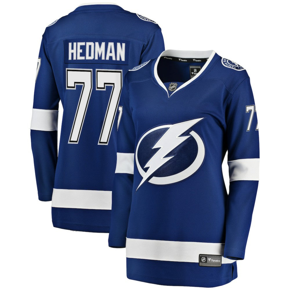 NHL Victor Hedman Tampa Bay Lightning Fanatics Women's Breakaway Player Jersey