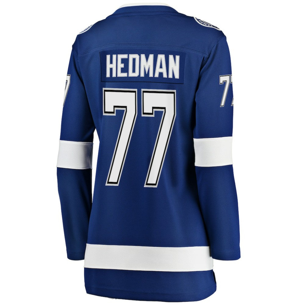 NHL Victor Hedman Tampa Bay Lightning Fanatics Women's Breakaway Player Jersey