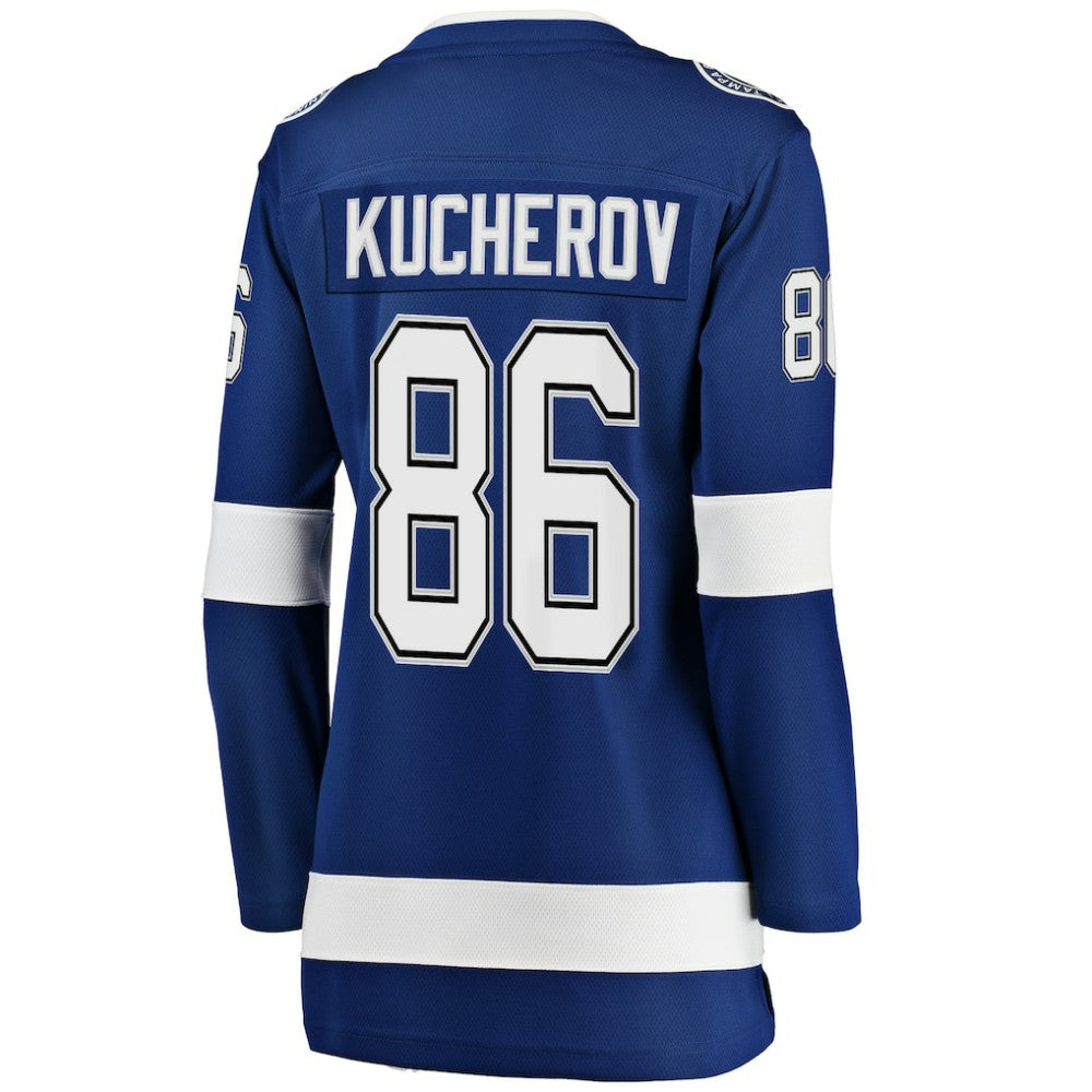 NHL Nikita Kucherov Tampa Bay Lightning Fanatics Women's Breakaway Player Jersey