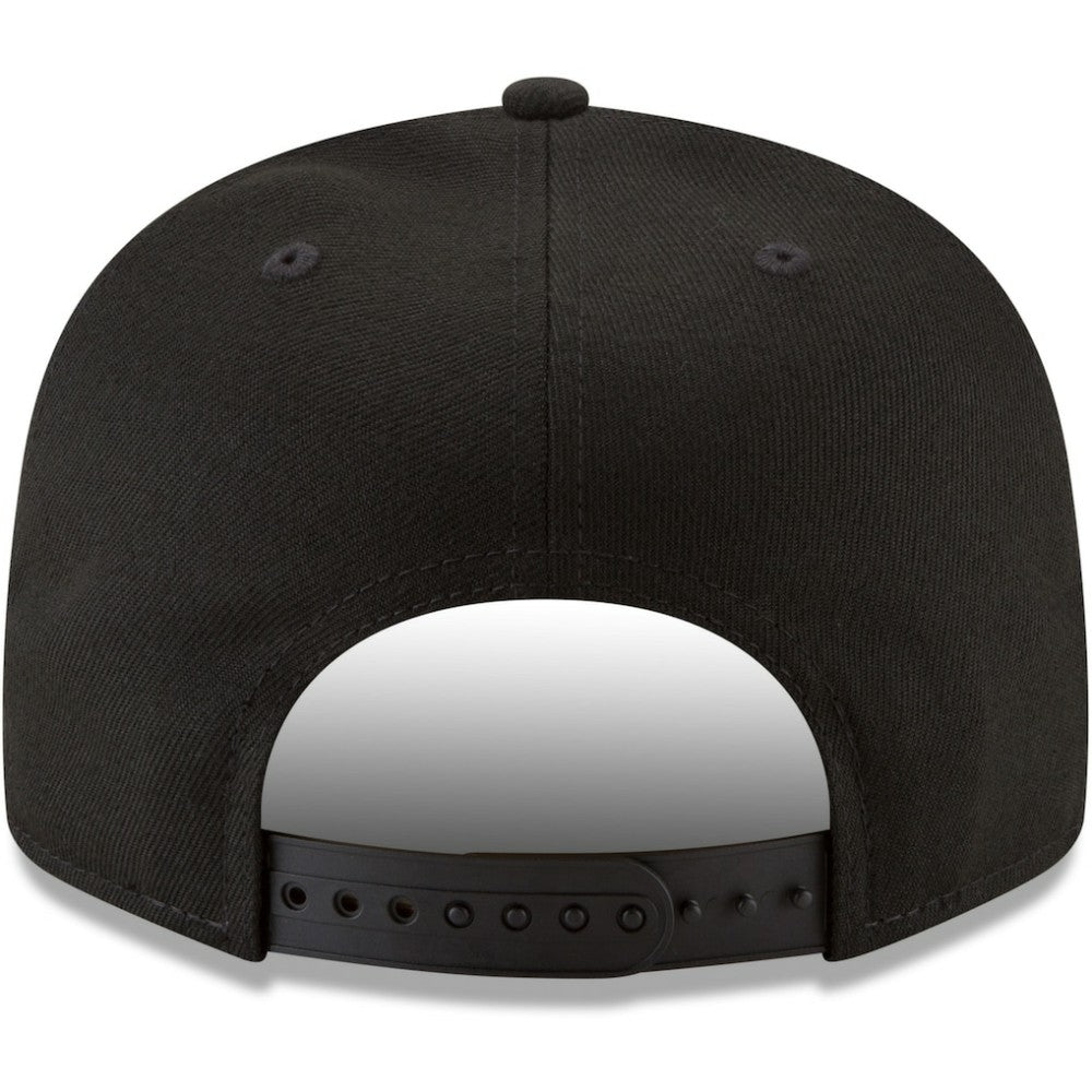 Black Washington Nationals New Era Black & White 9FIFTY Snapback Hat