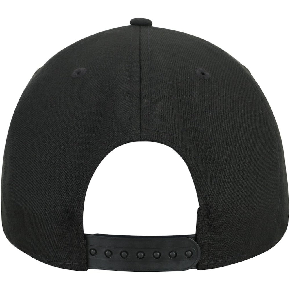 Black Chicago White Sox New Era Black on Black 9FIFTY Team Snapback Adjustable Hat