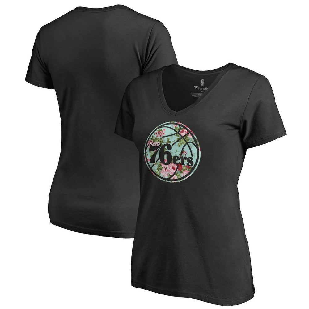 Philadelphia 76ers Lovely V-Neck T-Shirt