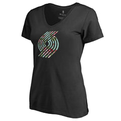 Portland Trail Blazers Lovely V-Neck T-Shirt