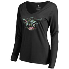 Phoenix Suns Women's Lovely V-Neck Long Sleeve T-Shirt