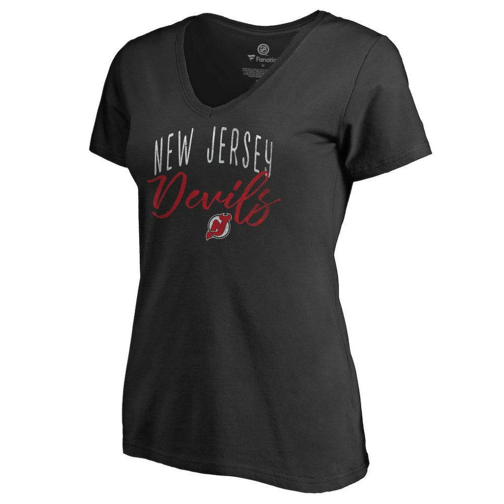 NHL New Jersey Devils Women's Graceful V-Neck T-Shirt