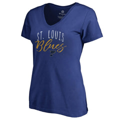 NHL St. Louis Blues Women's Graceful V-Neck T-Shirt