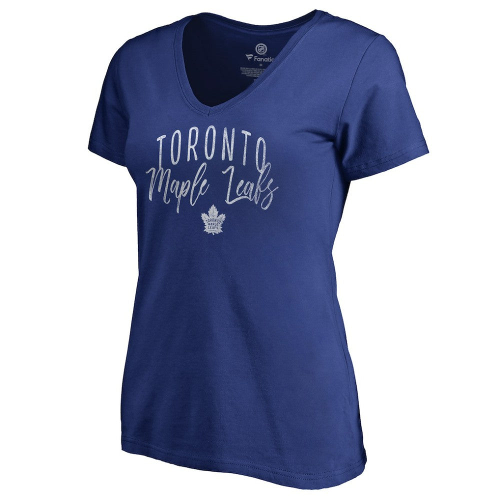 NHL Toronto Maple Leafs Women's Graceful V-Neck T-Shirt