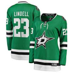 NHL Esa Lindell Dallas Stars Fanatics Women's Breakaway Player Jersey