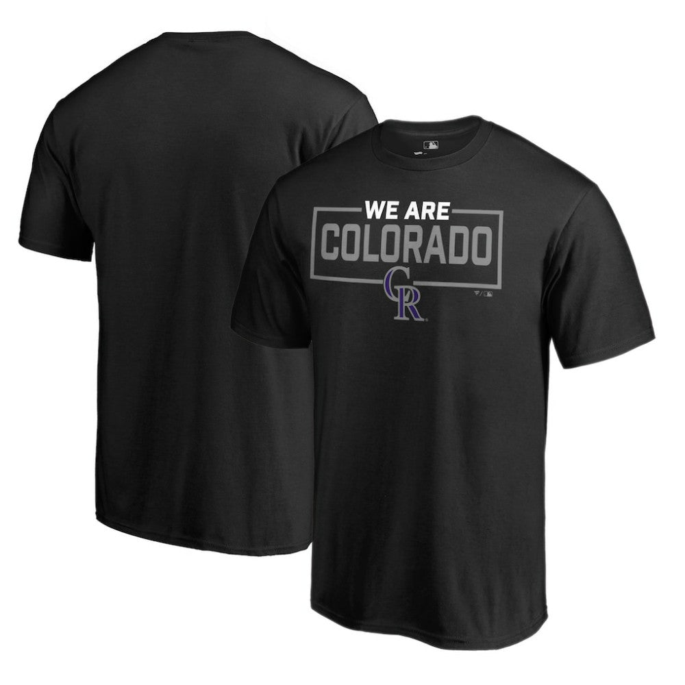 Black Colorado Rockies We Are Icon T-Shirt