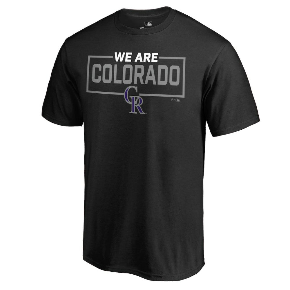 Black Colorado Rockies We Are Icon T-Shirt