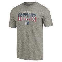 Memphis Grizzlies Freedom Tri-Blend T-Shirt