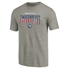 Minnesota Timberwolves Freedom Tri-Blend T-Shirt