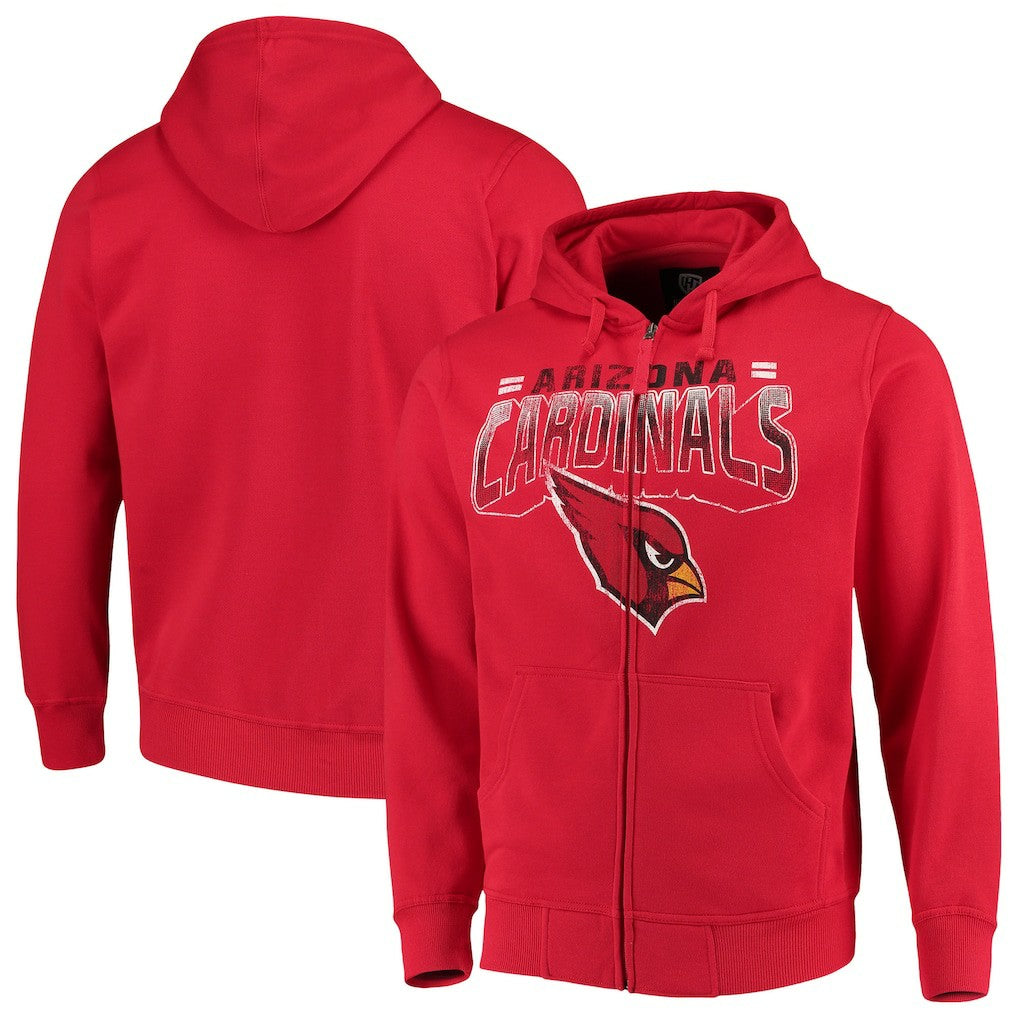 G-III Sports by Carl Banks Perfect Season Full-Zip Hoodie - Arizona Cardinals Hoodies