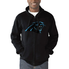G-III Sports by Carl Banks Primary Logo Full-Zip Hoodie - Carolina Panthers Hoodies