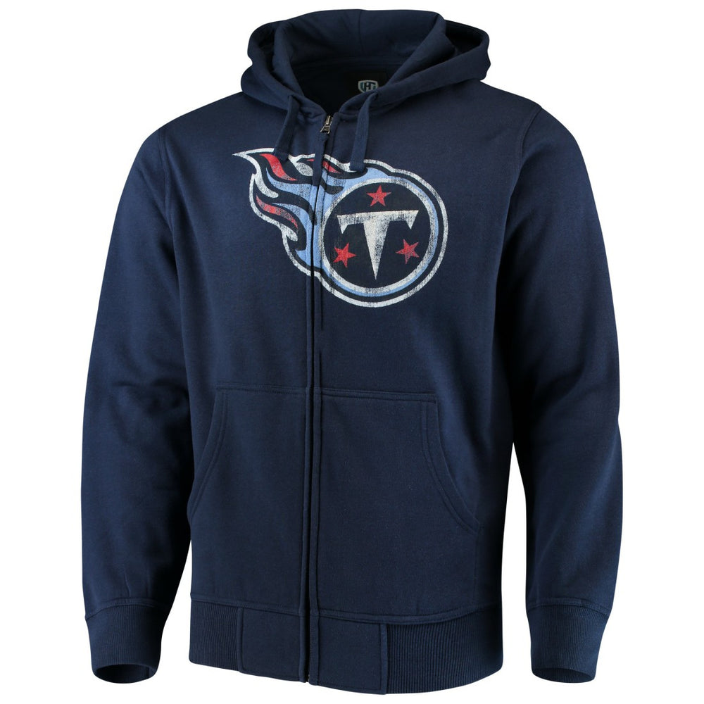 G-III Sports by Carl Banks Primary Logo Full-Zip Hoodie - Tennessee Titans Hoodies