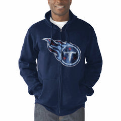 G-III Sports by Carl Banks Primary Logo Full-Zip Hoodie - Tennessee Titans Hoodies