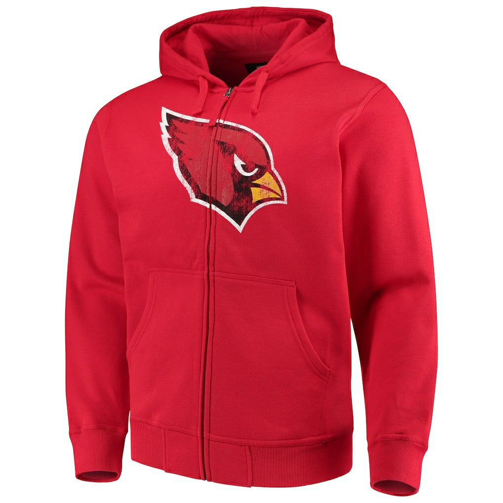 G-III Sports by Carl Banks Primary Logo Full-Zip Hoodie - Arizona Cardinals Hoodies