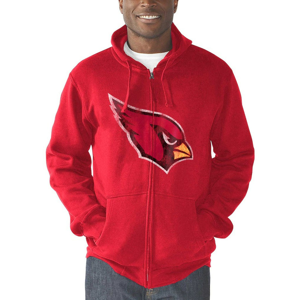 G-III Sports by Carl Banks Primary Logo Full-Zip Hoodie - Arizona Cardinals Hoodies