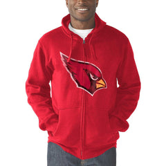 G-III Sports by Carl Banks Primary Logo Full-Zip Hoodie - Arizona Cardinals Hoodies