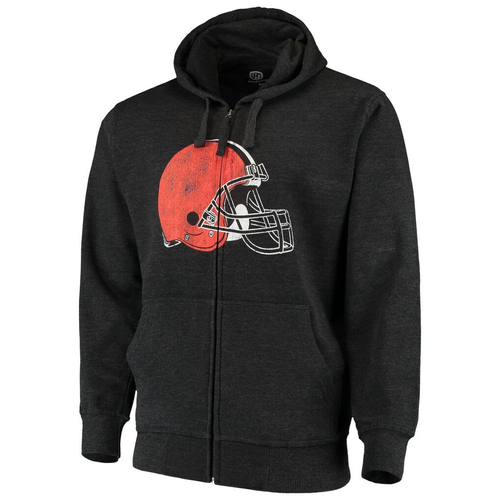 G-III Sports by Carl Banks Primary Logo Full-Zip Hoodie - Cleveland Browns Hoodies
