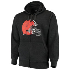 G-III Sports by Carl Banks Primary Logo Full-Zip Hoodie - Cleveland Browns Hoodies