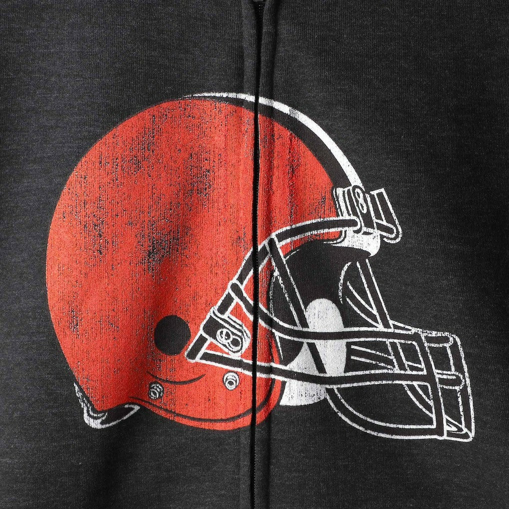 G-III Sports by Carl Banks Primary Logo Full-Zip Hoodie - Cleveland Browns Hoodies