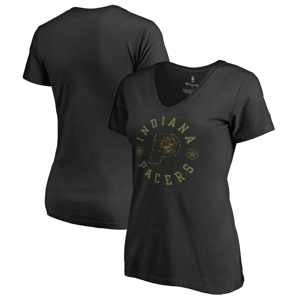 Indiana Pacers Women's Liberty V-Neck T-Shirt