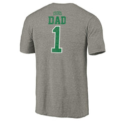 Boston Celtics Greatest Dad Tri-Blend T-Shirt
