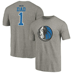 Dallas Mavericks Greatest Dad Tri-Blend T-Shirt sale