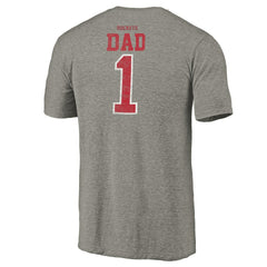 Houston Rockets Greatest Dad Tri-Blend T-Shirt
