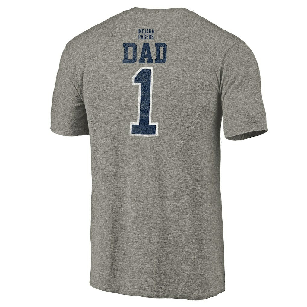 Indiana Pacers Greatest Dad Tri-Blend T-Shirt