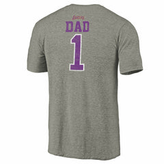 Los Angeles Lakers Greatest Dad Tri-Blend T-Shirt