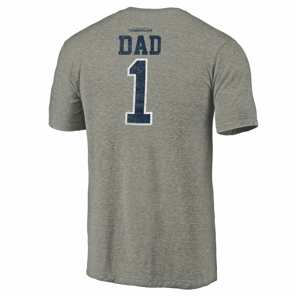 Minnesota Timberwolves Greatest Dad Tri-Blend T-Shirt