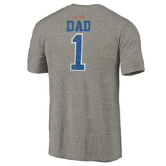 New York Knicks Greatest Dad Tri-Blend T-Shirt