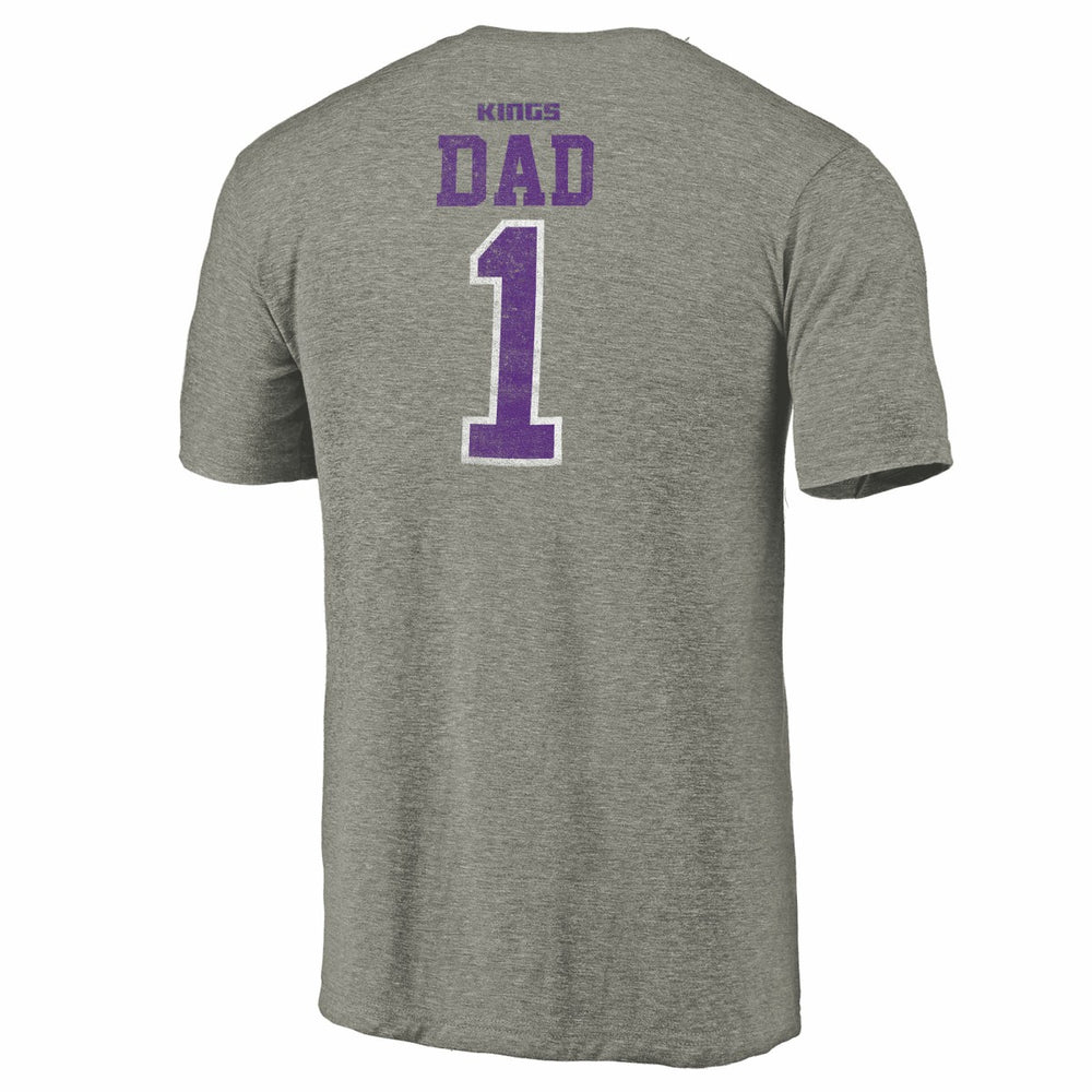 Sacramento Kings Greatest Dad Tri-Blend T-Shirt