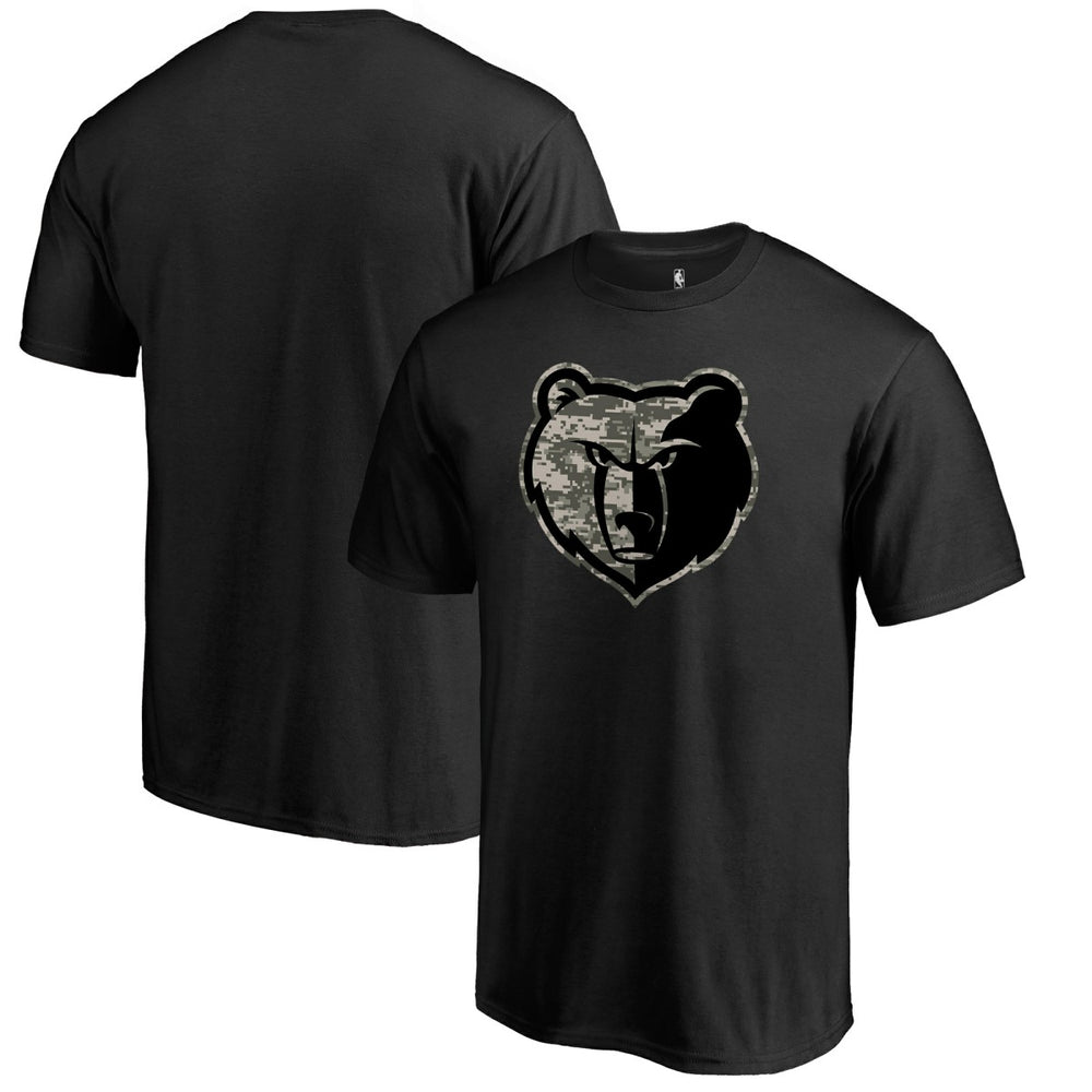 Memphis Grizzlies Camo Collection Cloak T-Shirt
