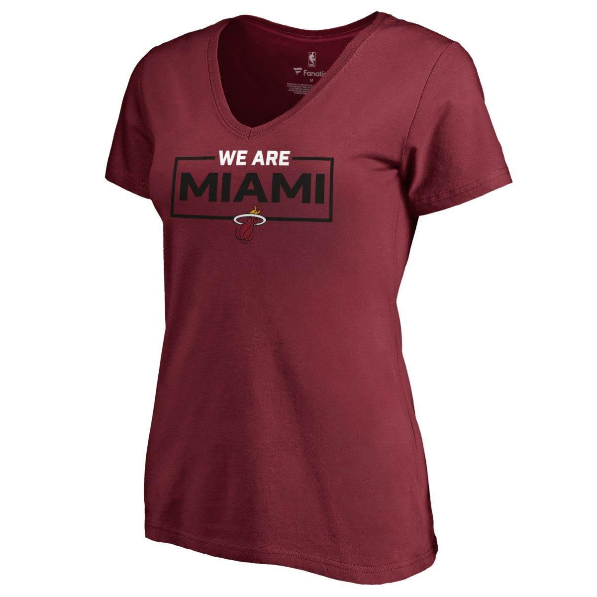 Miami Heat Women's We Are Iconic Collection V-Neck T-Shirt