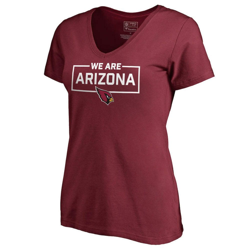 Women's We Are Icon V-Neck T-Shirt - Arizona Cardinals T-shirts