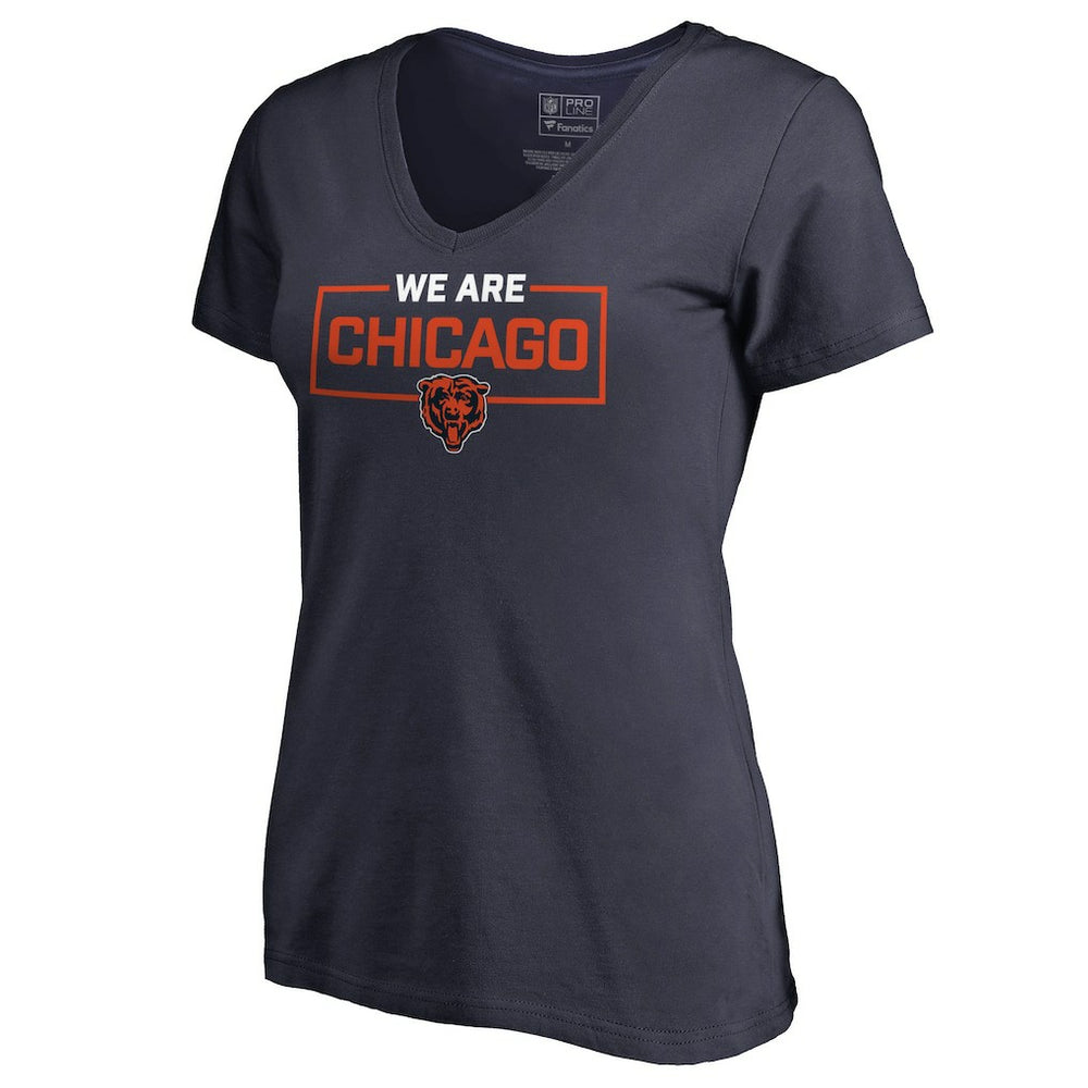 Women's We Are Icon V-Neck T-Shirt - Chicago Bears T-shirts