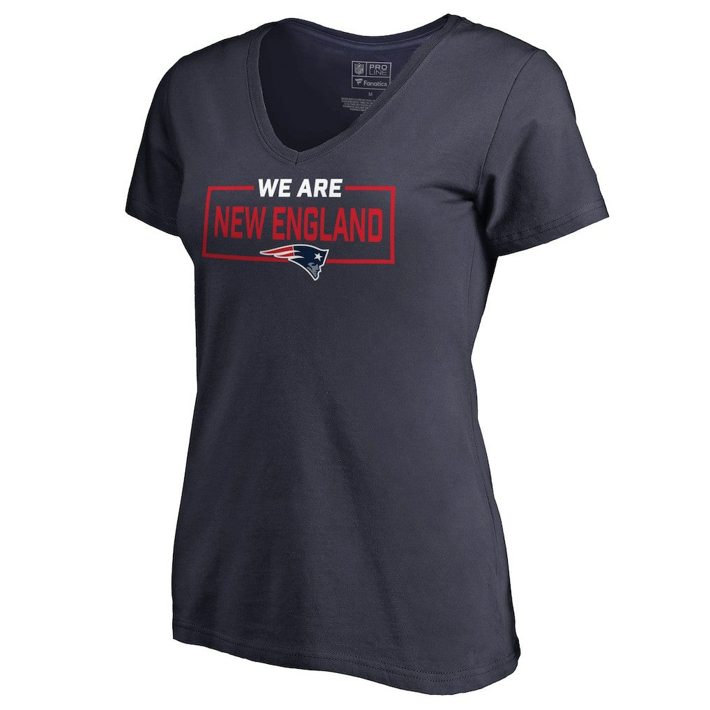 Women's We Are Icon V-Neck T-Shirt - New England Patriots T-shirts