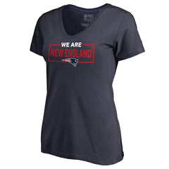 Women's We Are Icon V-Neck T-Shirt - New England Patriots T-shirts