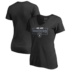 Women's We Are Icon V-Neck T-Shirt - Las Vegas Raiders T-shirts