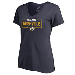 NHL Nashville Predators Women's Iconic Collection V-Neck T-Shirt