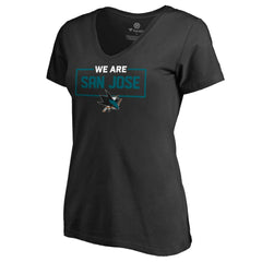 NHL San Jose Sharks Women's Iconic Collection V-Neck T-Shirt