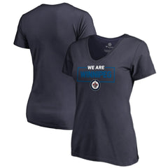 NHL Winnipeg Jets Women's Iconic Collection V-Neck T-Shirt