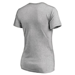 Heathered Gray Los Angeles Dodgers Women's Hometown Collection Cali Flag T-Shirt